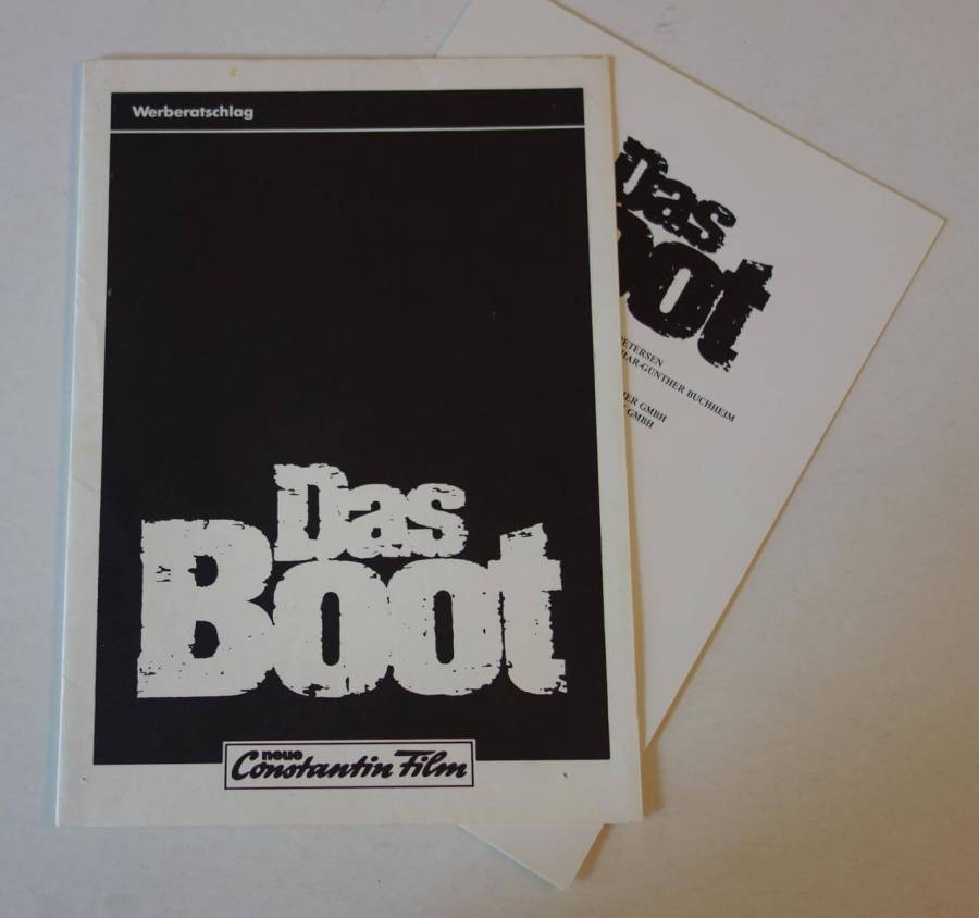 Das Boot original release german pressbook